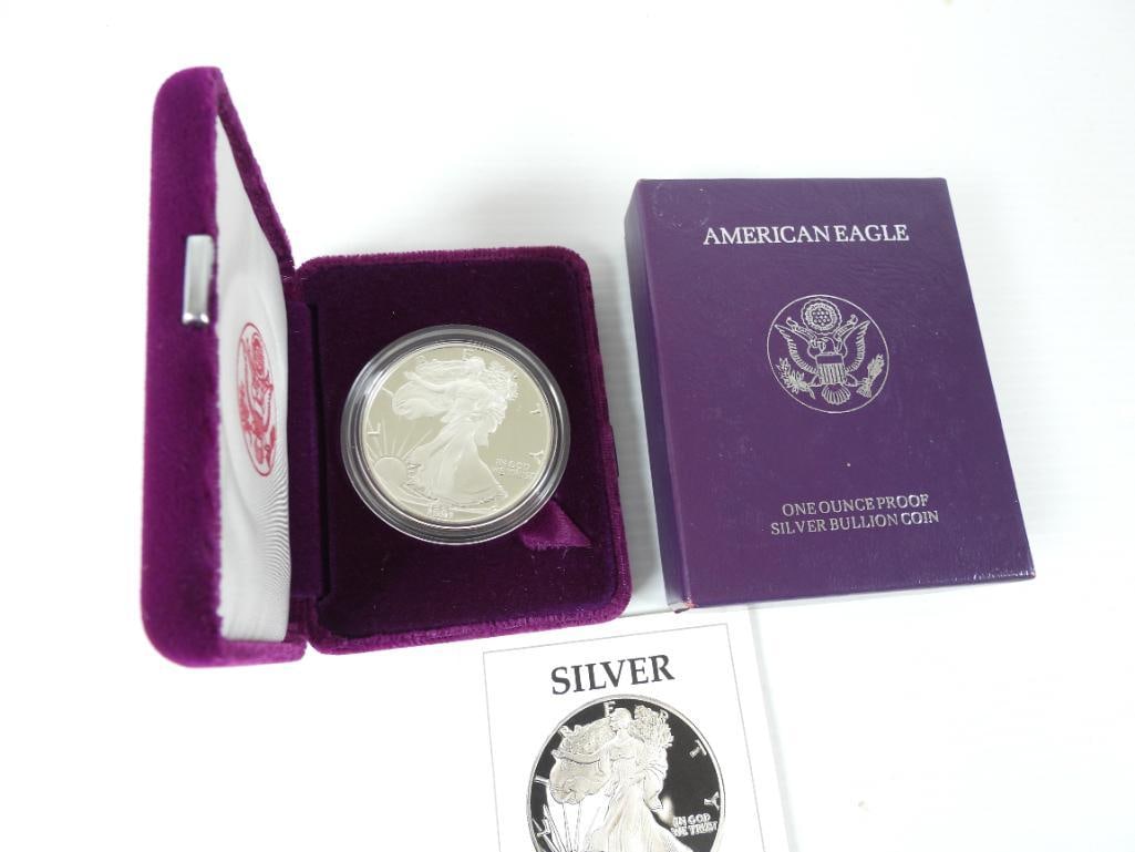 1991 American Eagle Silver Dollar Mint Proof - 2