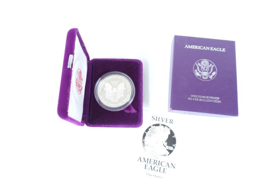1991 American Eagle Silver Dollar Mint Proof - 3