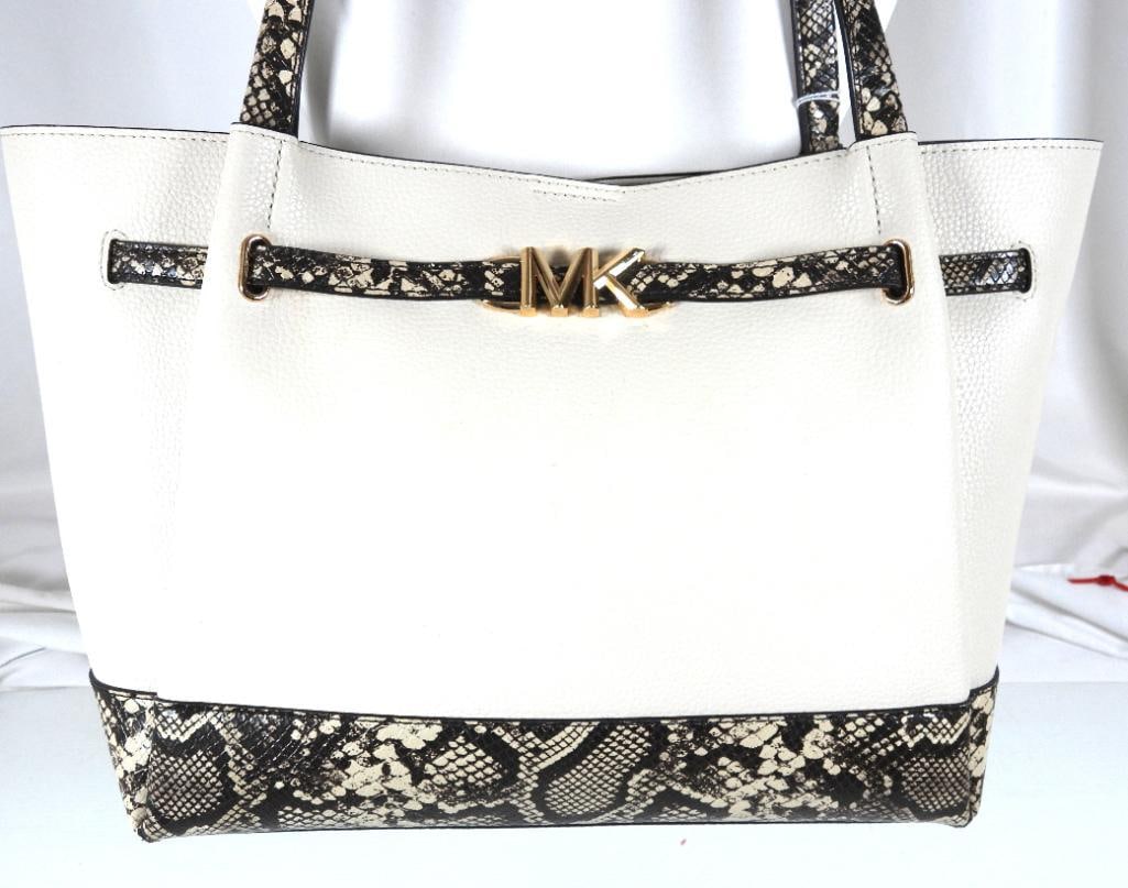 AUTHENTIC MICHAEL KORS REED Large belted Tote (1 of 14)