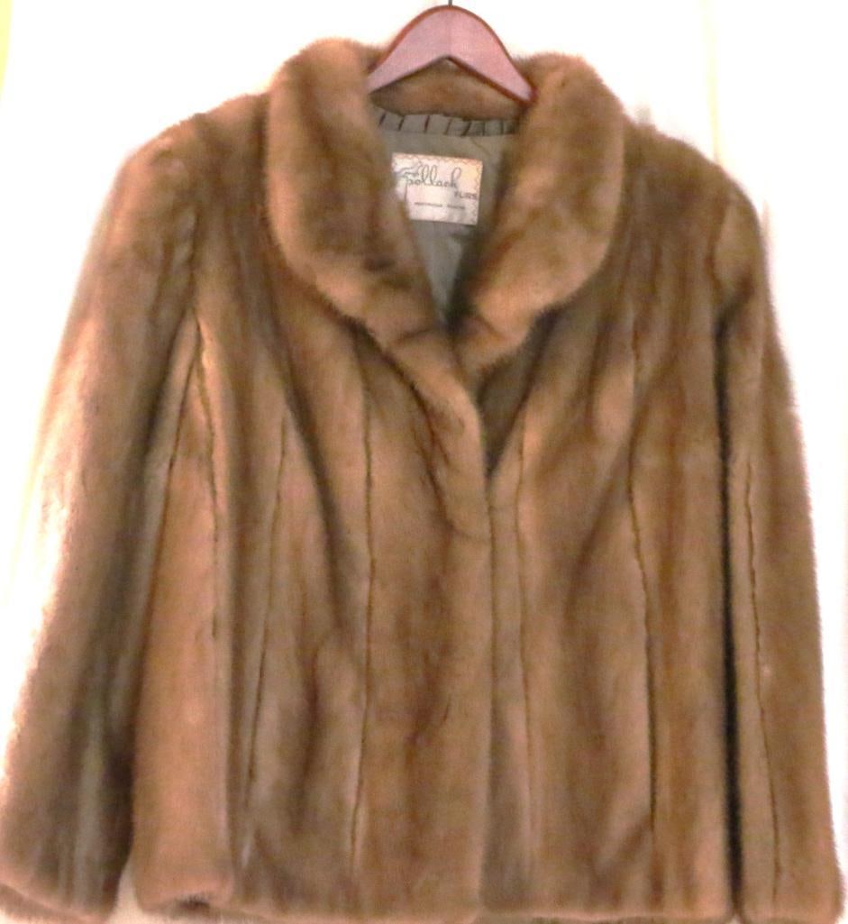 Vintage Beige Mink Pollack Furs Jacket (1 of 8)