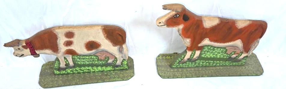 LOT OF 2 MENNO SHIRK FOLK ART (1 of 5)