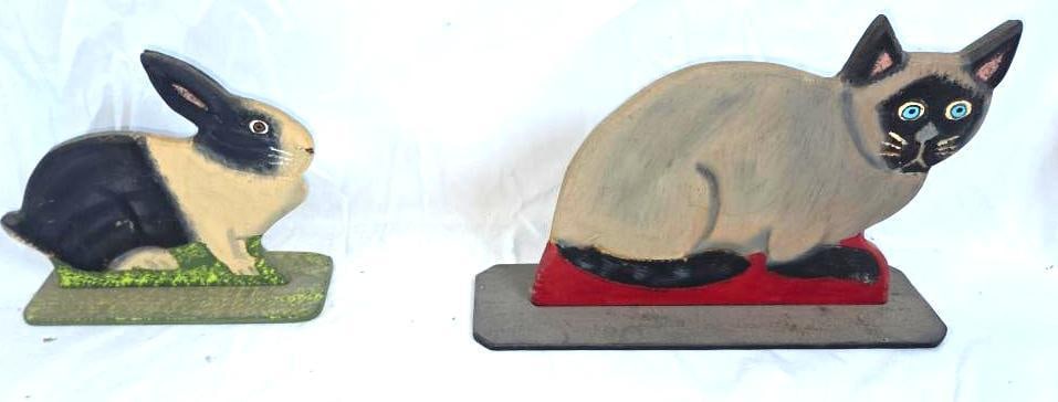LOT OF 2 MENNO SHIRK FOLK ART (1 of 7)