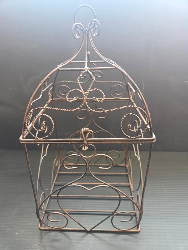 DECORATIVE METAL CAGE - 2