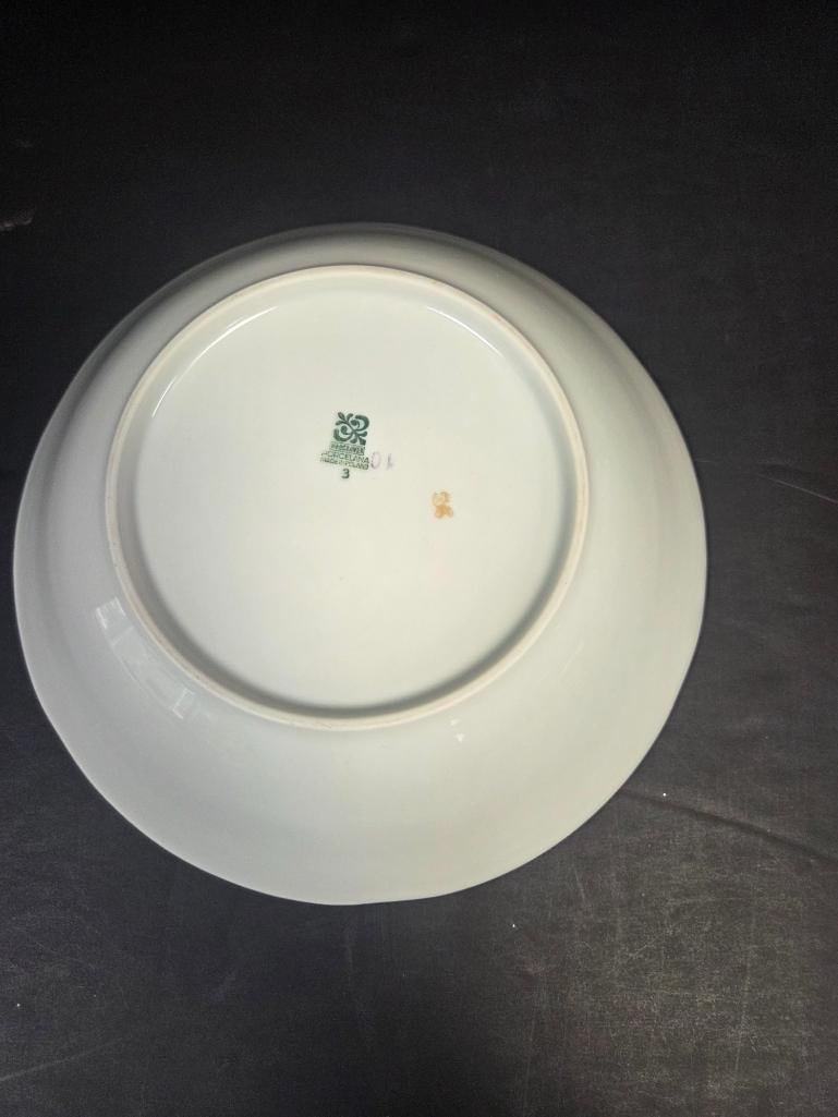 Christmas Holly Pattern Dinnerware and Decor, Large Multi-Maker Mixed Lot - 12