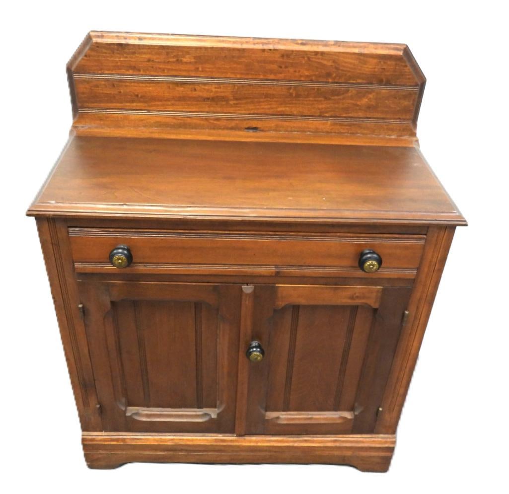 Antique Wooden Washstand/Commode (1 of 3)