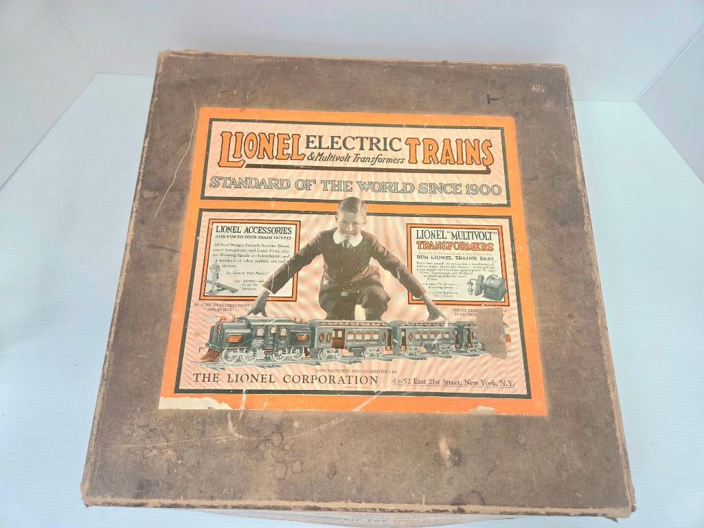 Lionel Prewar O-Gauge Electric Train Set, Boxed (1 of 9)