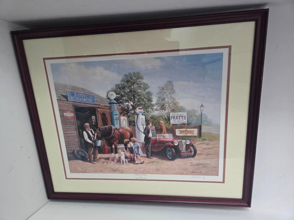 "Taking on Fuel" Signed Limited Edition Print by Kevin Walsh (1 of 4)
