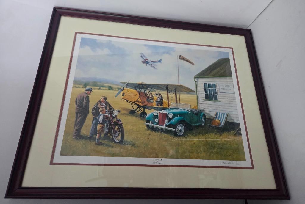 "Aero Club" Signed Limited Edition Print by Kevin Walsh (1 of 4)