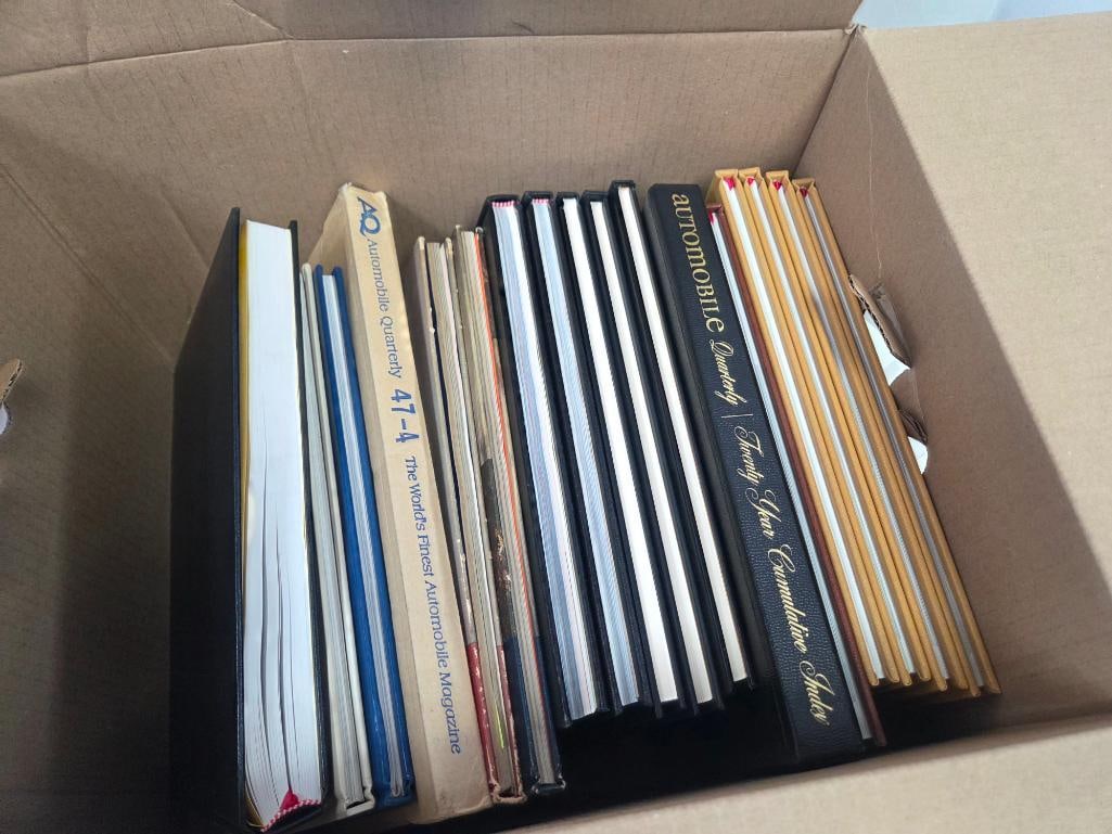 Box of Approximately 17 "Automobile Quarterly" Volumes and Indexes (1 of 3)
