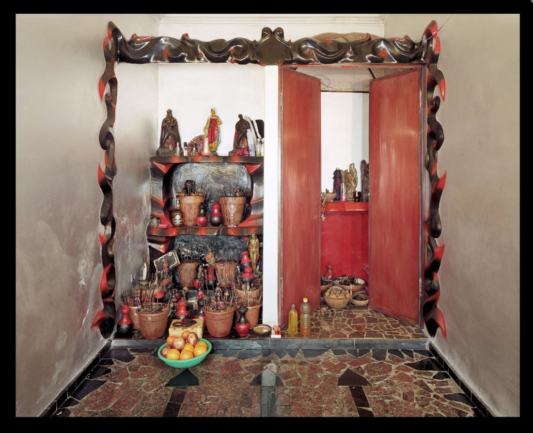Guillermo Srodek-Hart, "Altar, Baba Walter de Oxala": Guillermo Srodek-Hart, Buenos Aires, Argentina. "Altar, Baba Walter de Oxala". Archival pigment print, 2008. The artist has donated the proceeds of this sale to the Museum. "In 2008 I was contacted by