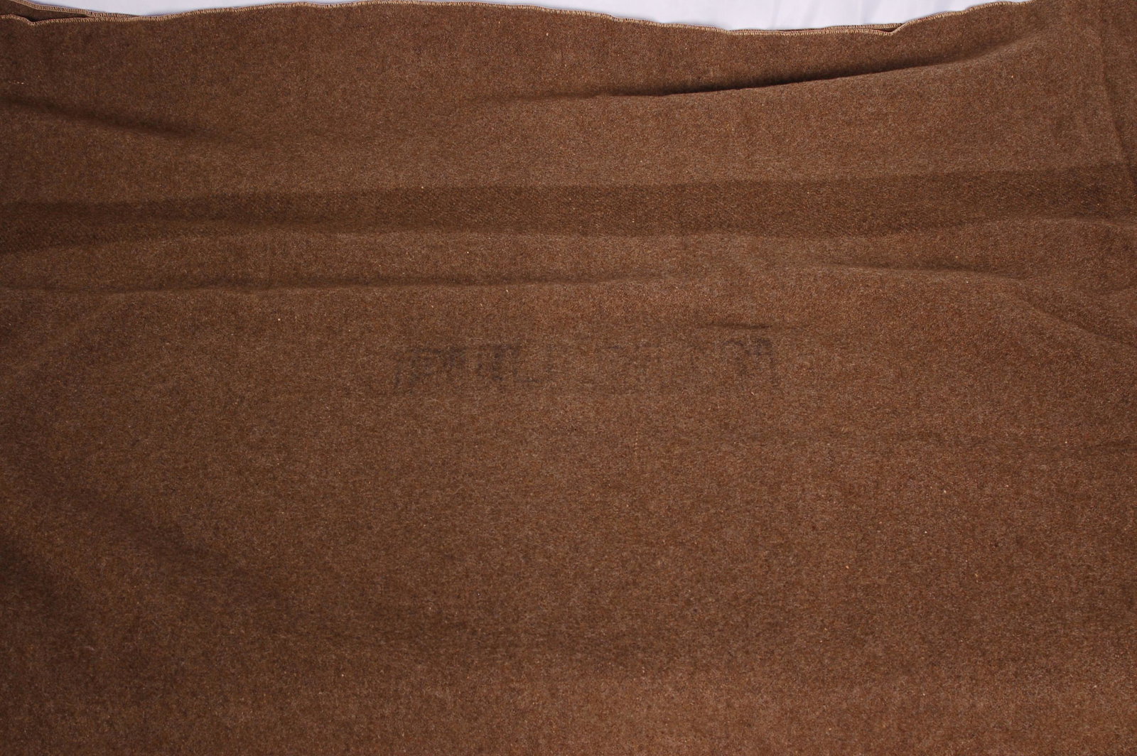 Pullman Railroad Wool Blanket - Stamped Pullman: Pullman Railroad Wool Blanket - Stamped Pullman Pullman Railroad Wool Blanket. Measures 66" x 80". Stamped with Pullman which is still lightly visible. Good condition with no rips, tears, or