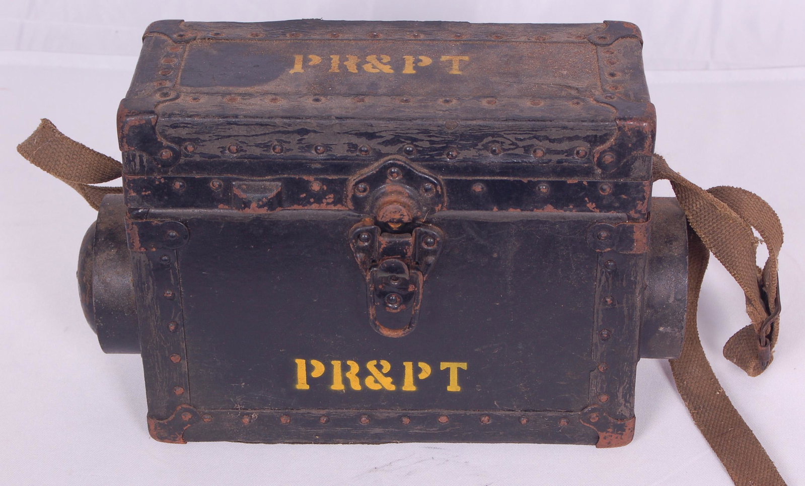 Philadelphia Reading & Pottsville Telegraph Company: Philadelphia Reading & Pottsville Telegraph Company Railroad Lineman Crank Telephone Philadelphia Reading & Pottsville Telegraph Company Railroad Lineman Crank Telephone. Marked on top and side with P