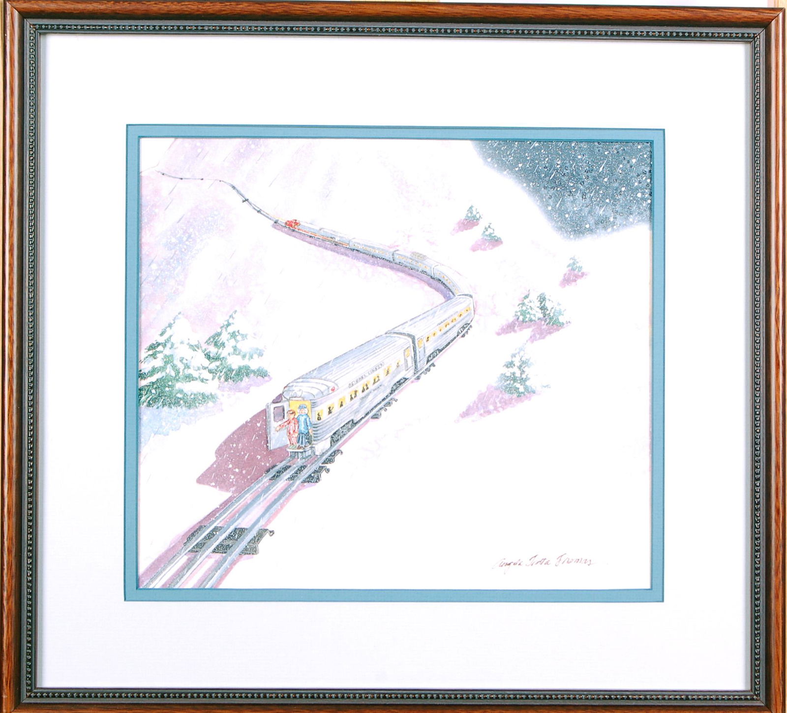 Angela Trotta Thomas, The Mighty Santa Fe - Original (1 of 4)