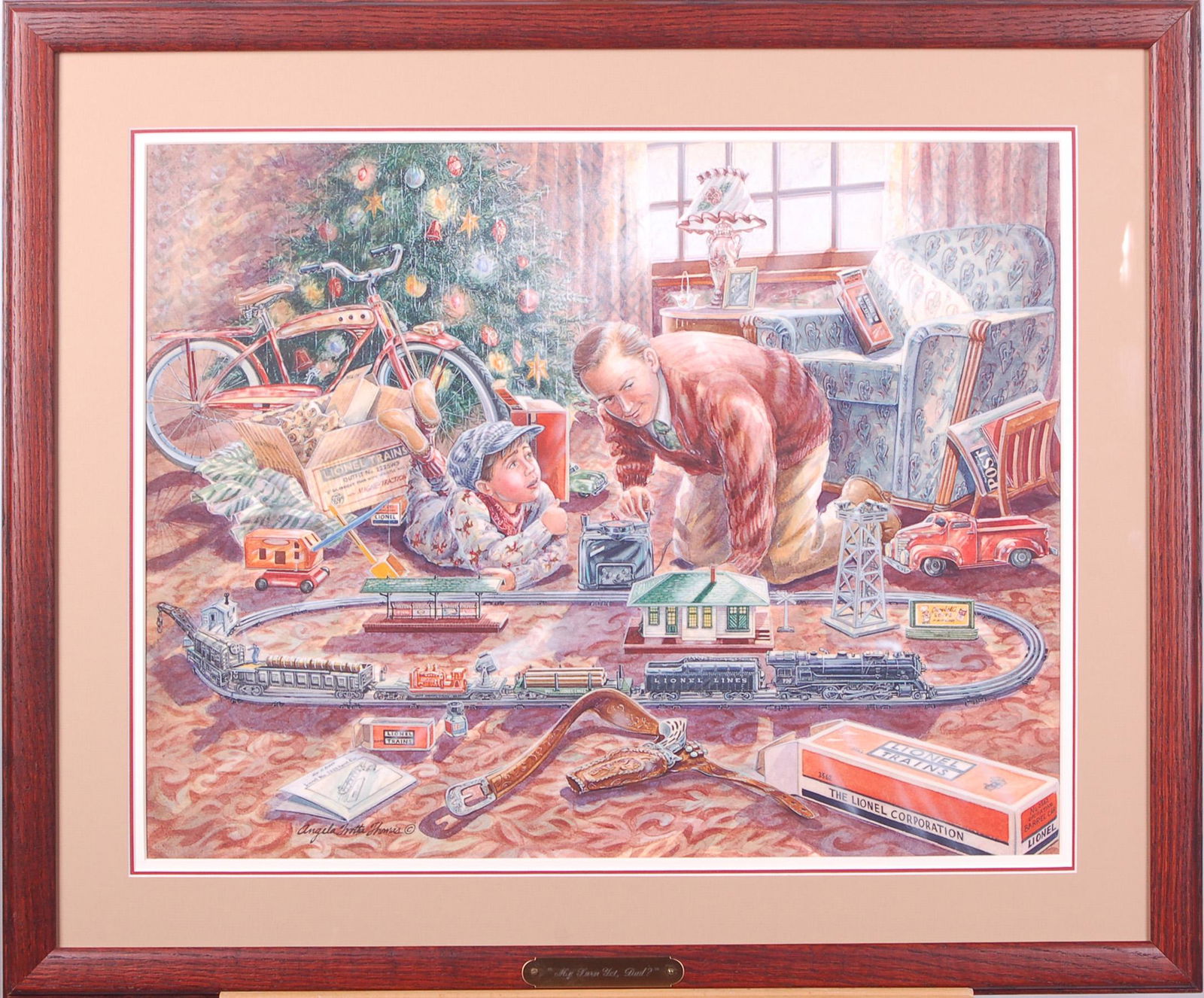 Angela Trotta Thomas, My Turn Yet, Dad? - Original (1 of 6)