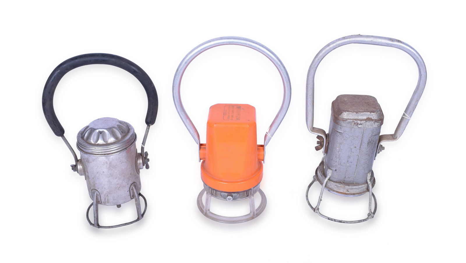 Group of Three Railroad Battery Powered Lanterns - (1 of 2)