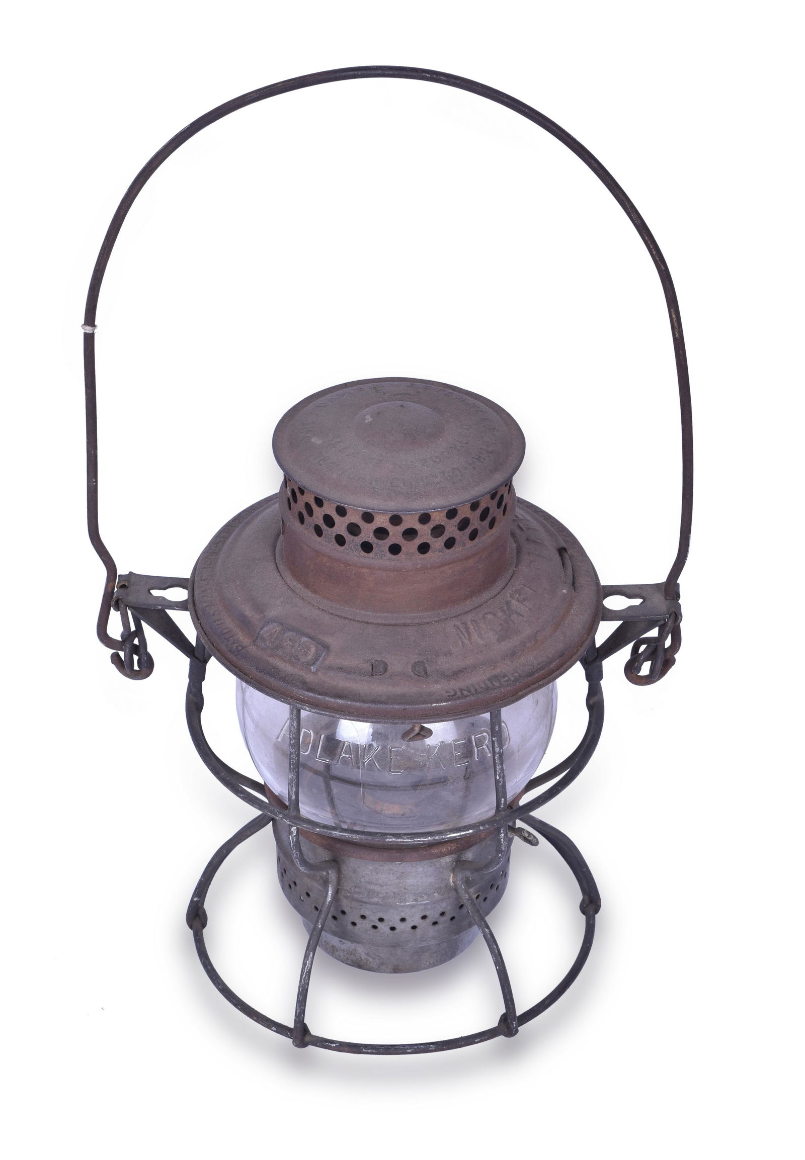 Adlake Kero Nickel Plate Railroad No. 200 Clear Globe (1 of 9)