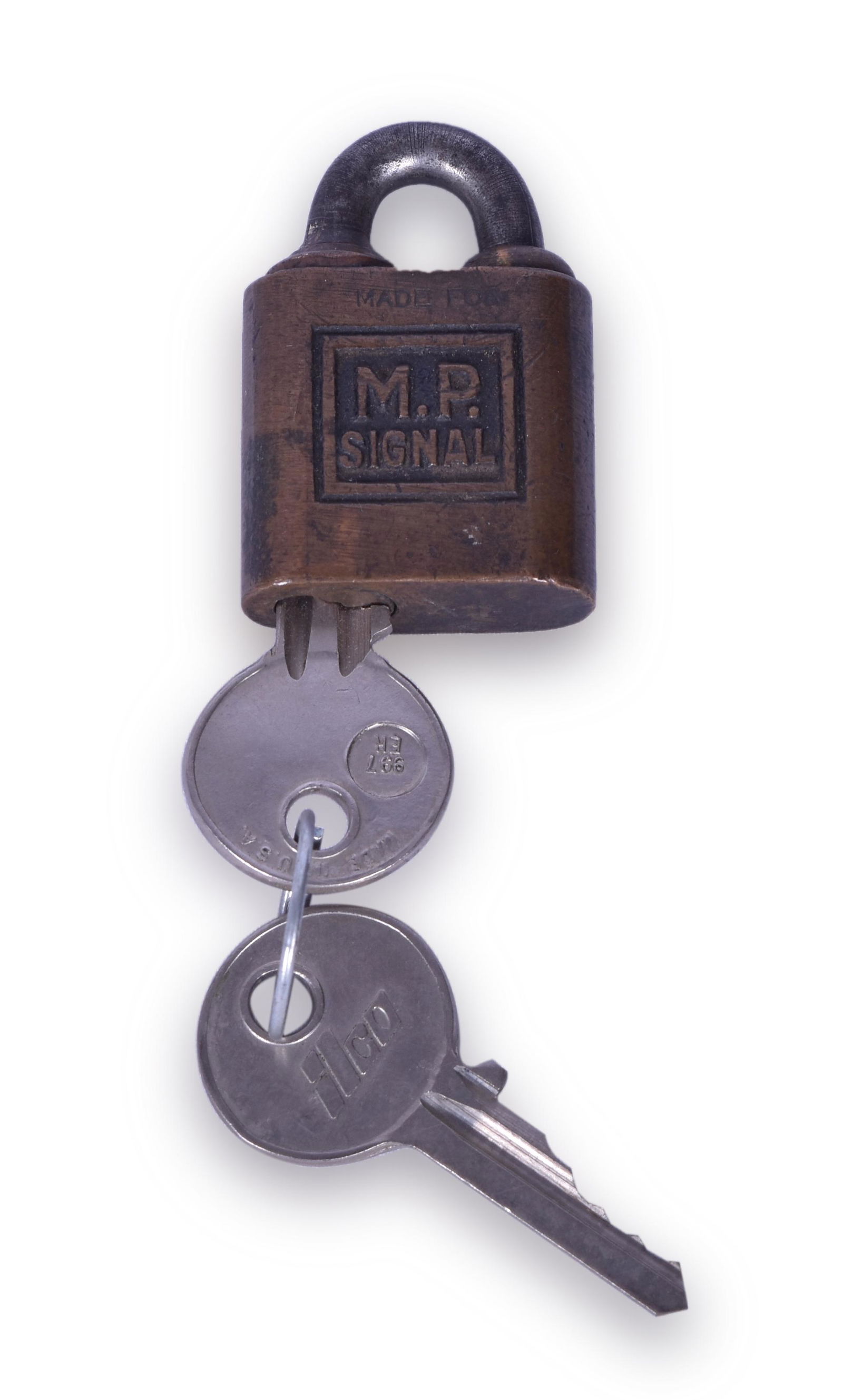 Missouri Pacific Railroad Brass Small Signal Department (1 of 3)