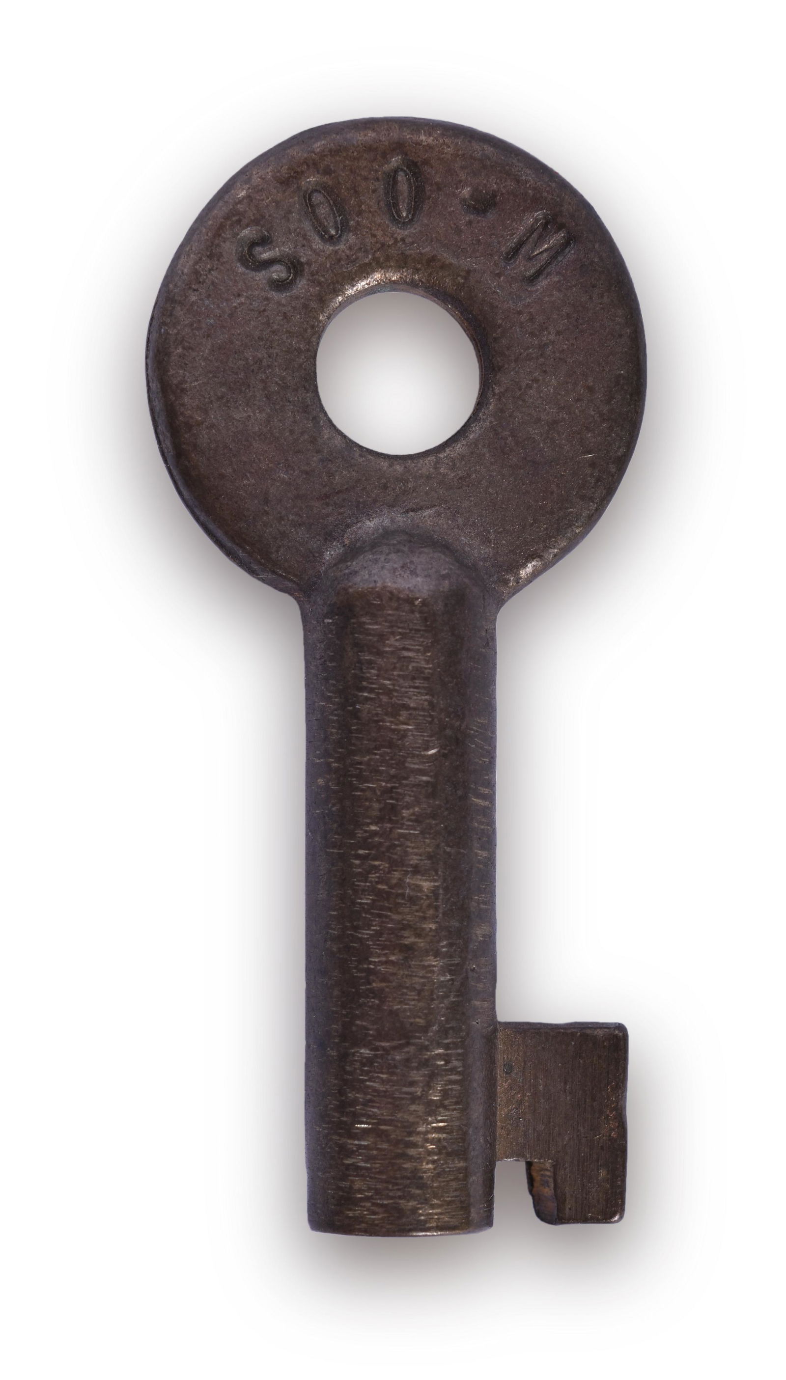 Soo Line Railroad Brass Key - M Stamping (1 of 2)