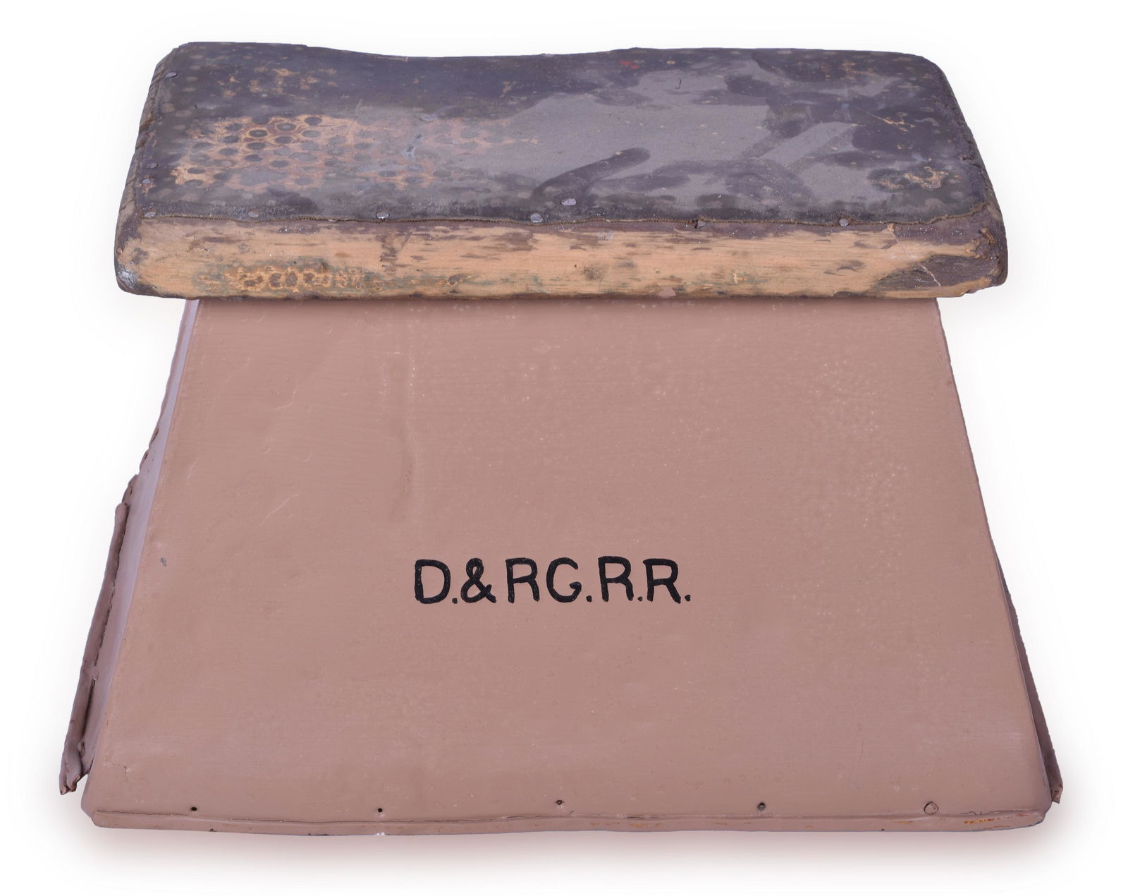 Denver and Rio Grande Railroad Passenger Car Step Box - (1 of 5)