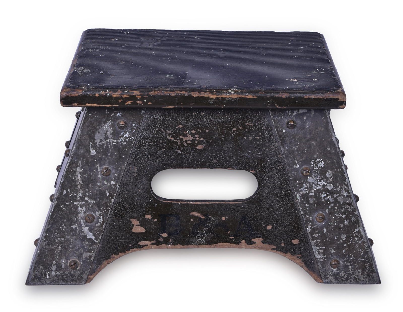 Boston & Albany Railroad Passenger Car Step Box (1 of 7)