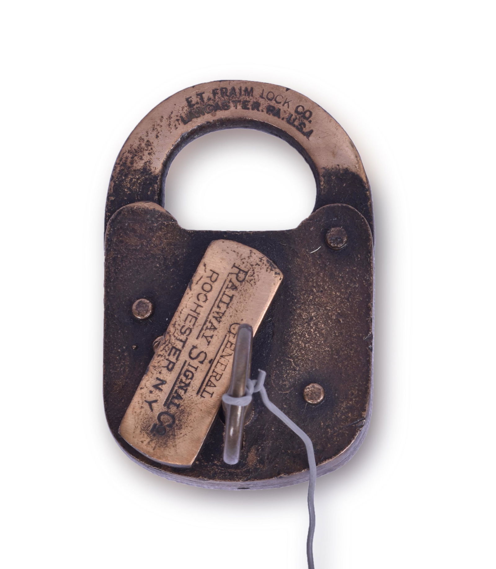 General Railway Signal Co. E.T. Fraim Brass Railroad (1 of 4)