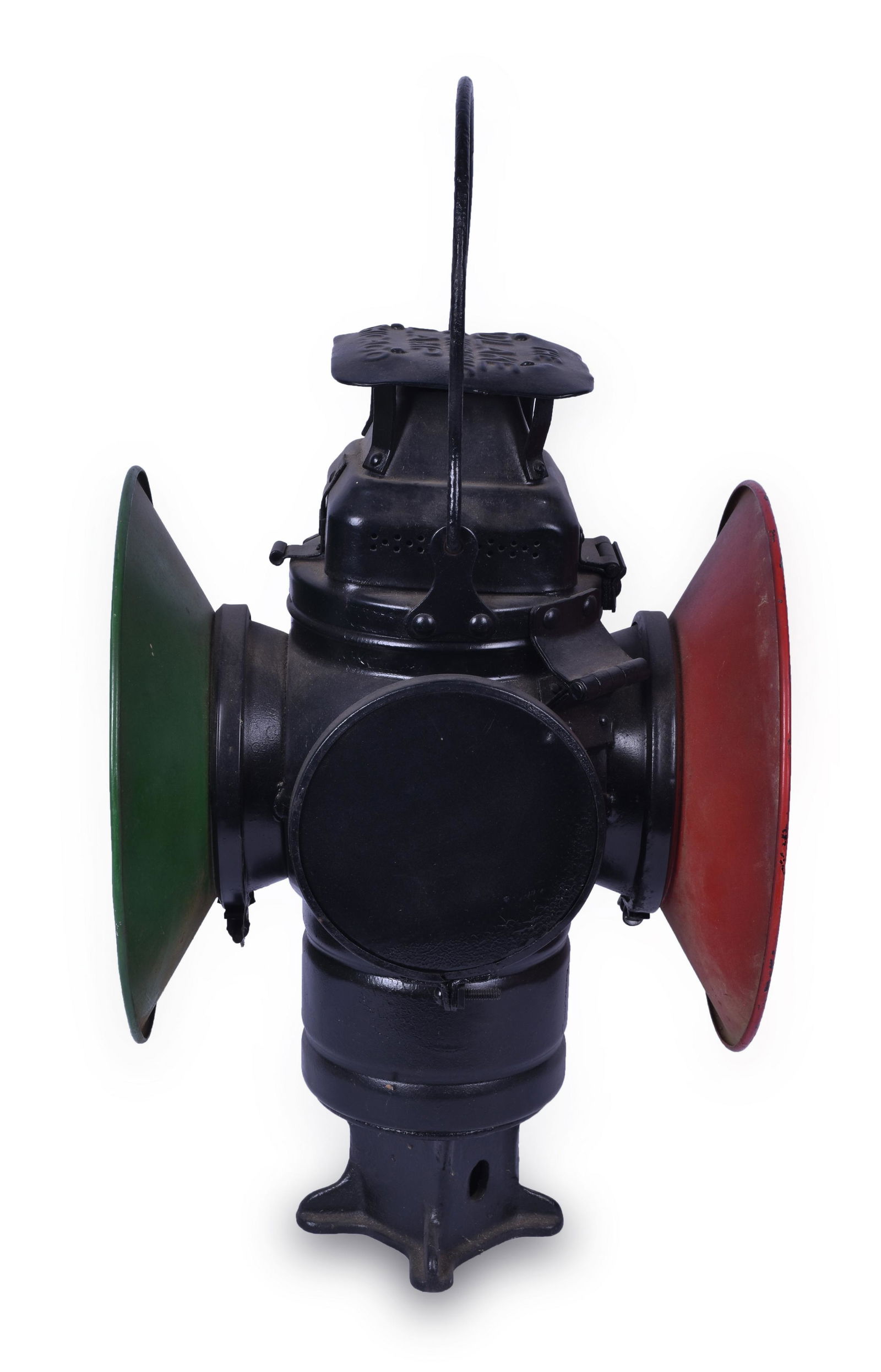 Adlake Pennsylvania Railroad Switch Lantern w/ Two Day (1 of 6)