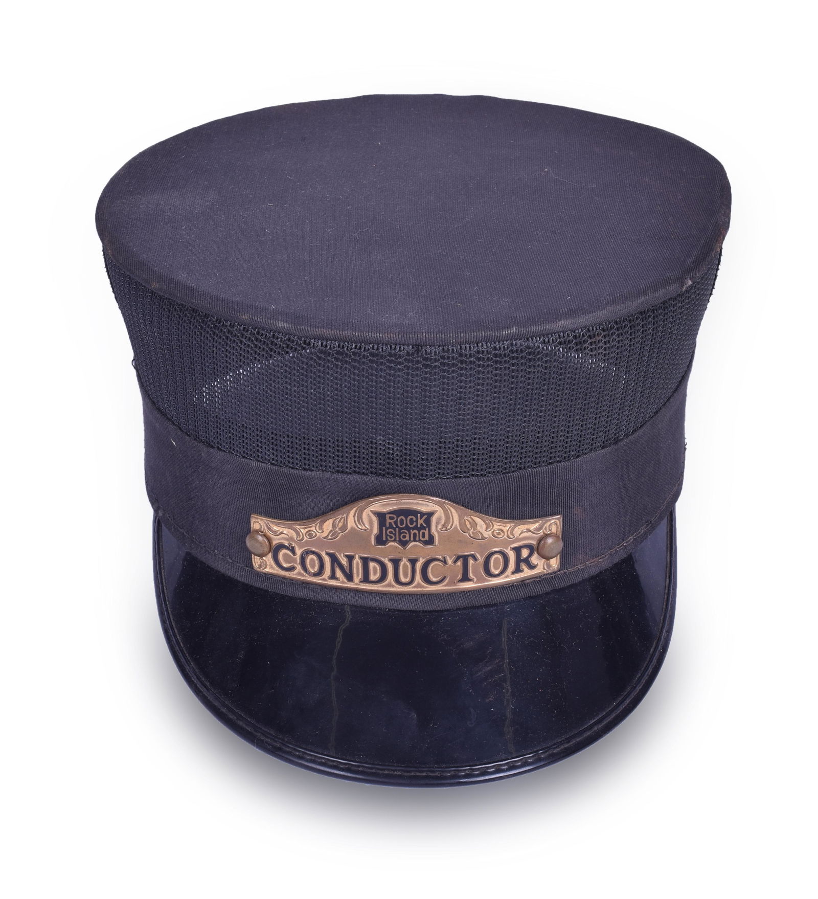 Rock Island Railroad Carlson & Company Conductor Hat / (1 of 3)