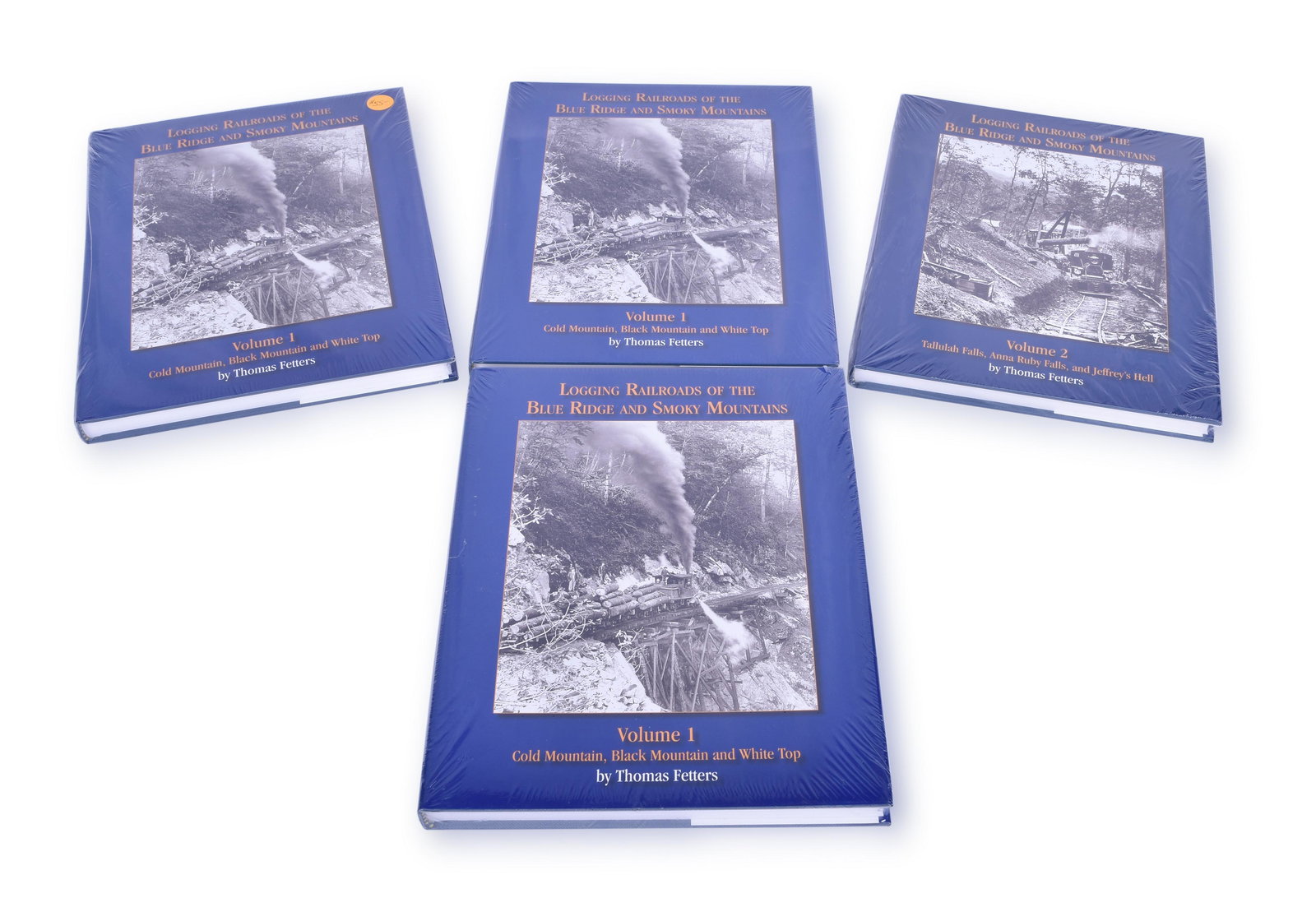 Four Sealed Copies of Logging Railroad of the Blue: Four Sealed Copies of Logging Railroad of the Blue Ridge and Smoky Mountains Volume 1 Four Sealed Copies of Logging Railroad of the Blue Ridge and Smoky Mountains Volume 1 by Fetters.