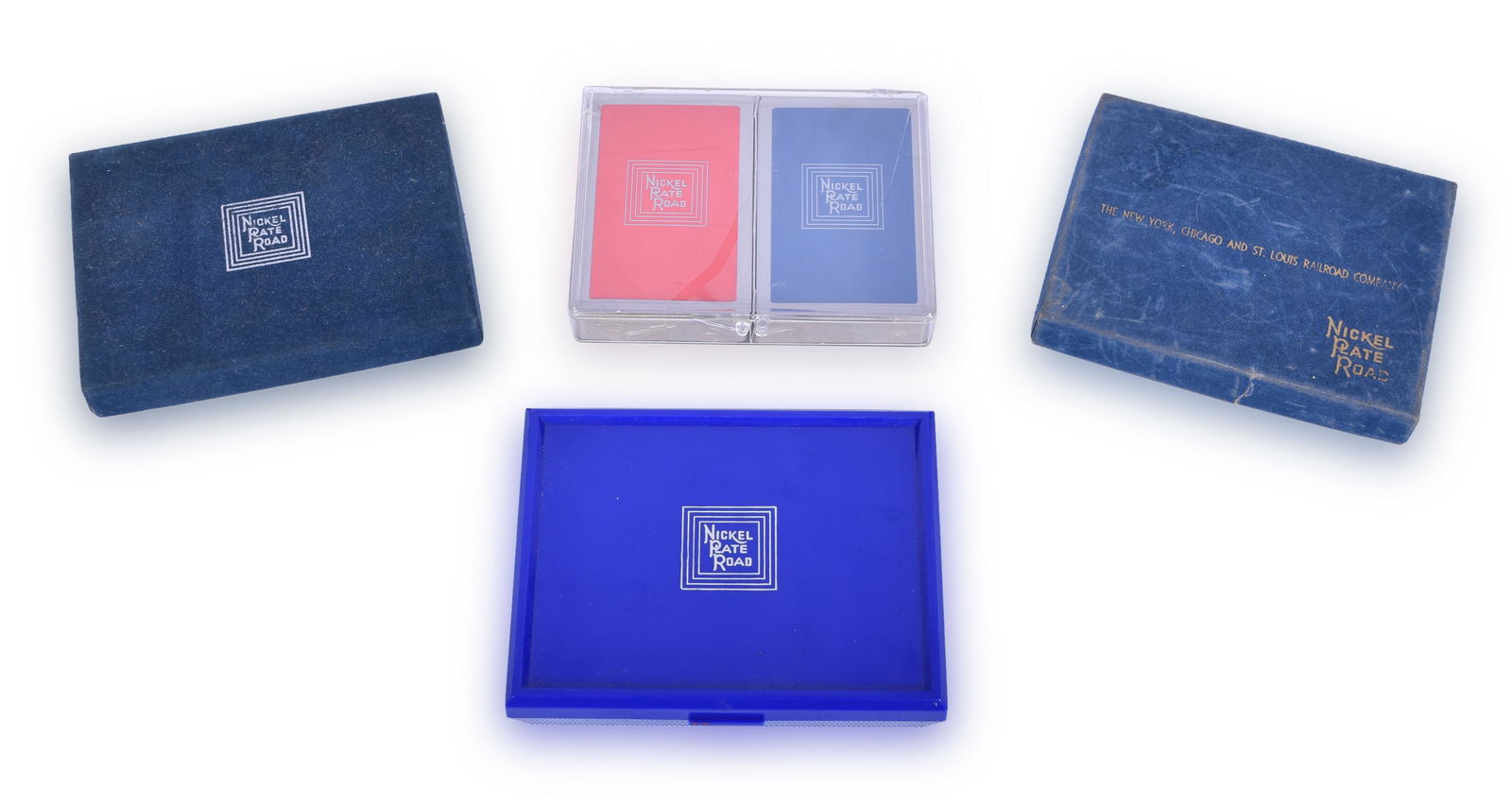 Four Sets of Nickel Plate Railroad Playing Cards - Four (1 of 6)