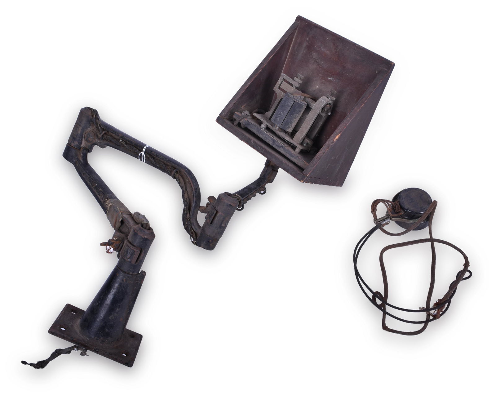 White Co. Table Mount Swivel Arm w/ Western Union Main (1 of 3)