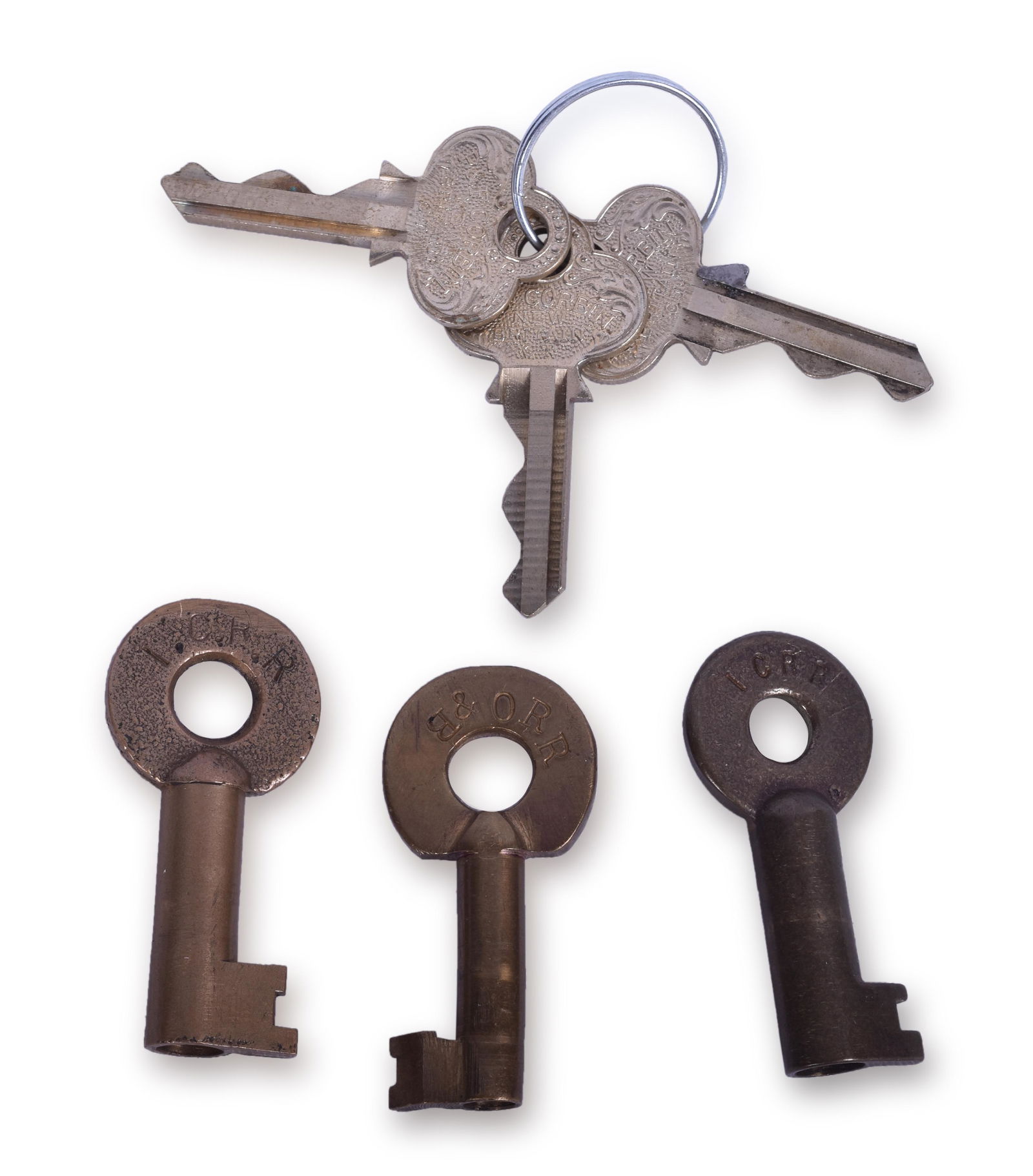 Two Illinois Central, Baltimore and Ohio, and Three (1 of 2)