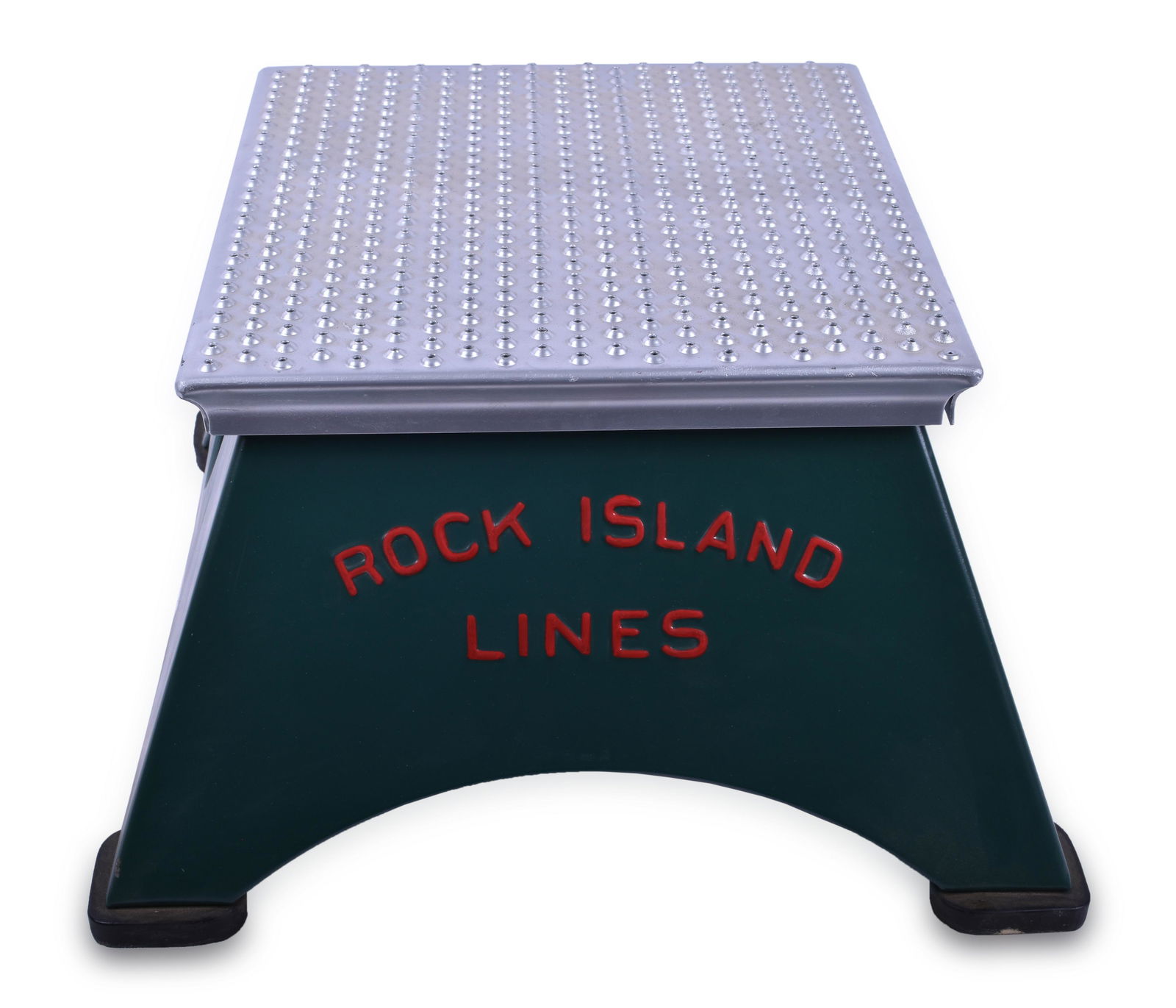 Restored Morton Rock Island Lines Passenger Car Step (1 of 3)