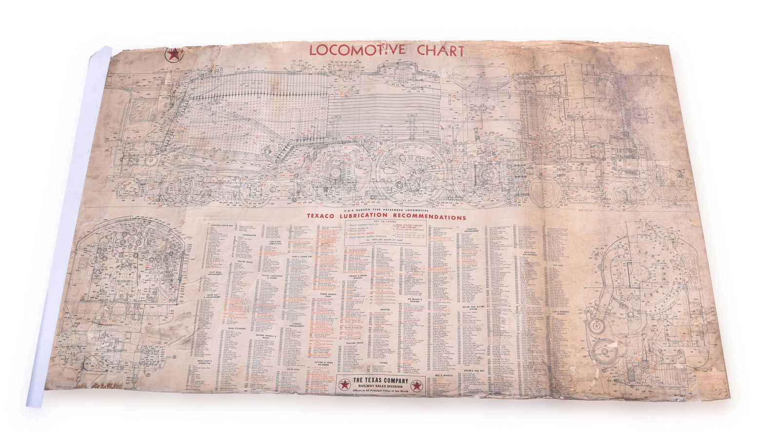 TEXACO 1941 Hudson Type Steam Locomotive Lubrication (1 of 13)