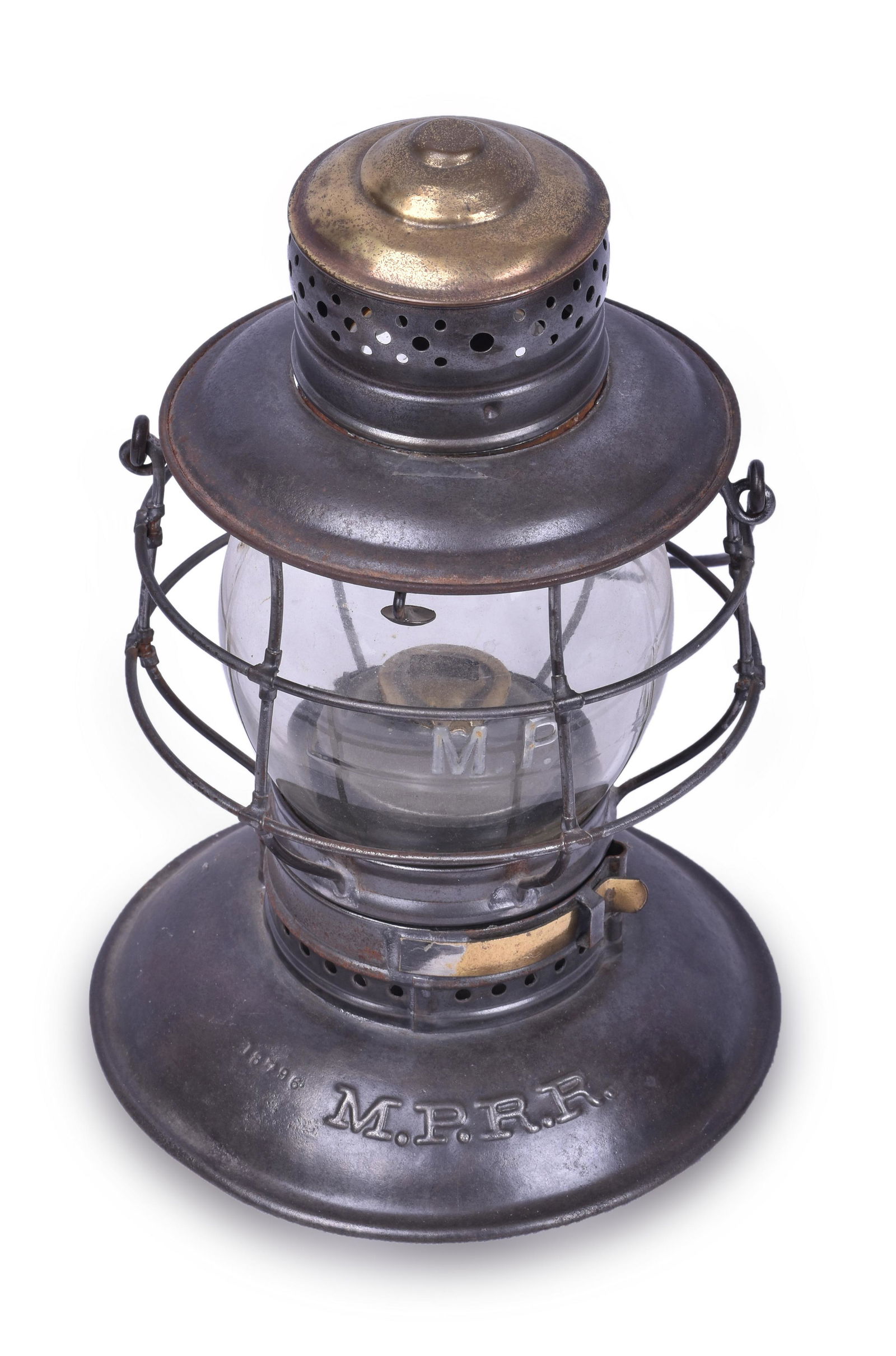 Adams & Westlake Missouri Pacific Railroad Lantern Bell (1 of 5)