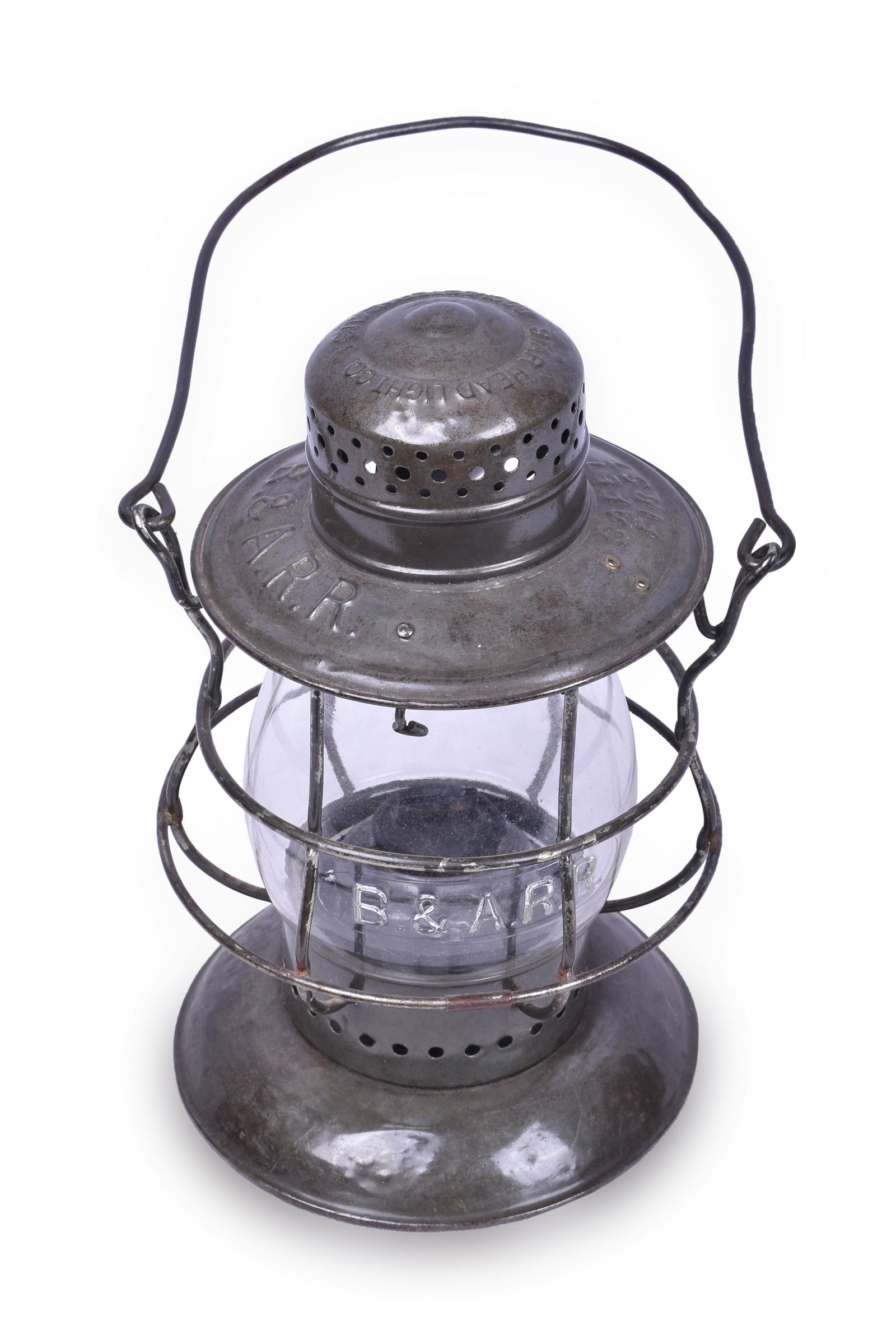 Star Headlight Co. No. 39 Star Tin Boston and Albany (1 of 4)