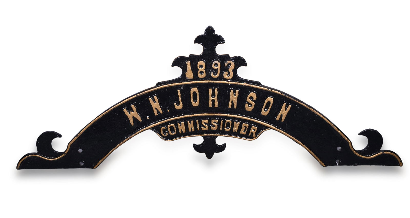 Groton Bridge & Manufacturing Company 1893 Cast Iron (1 of 2)