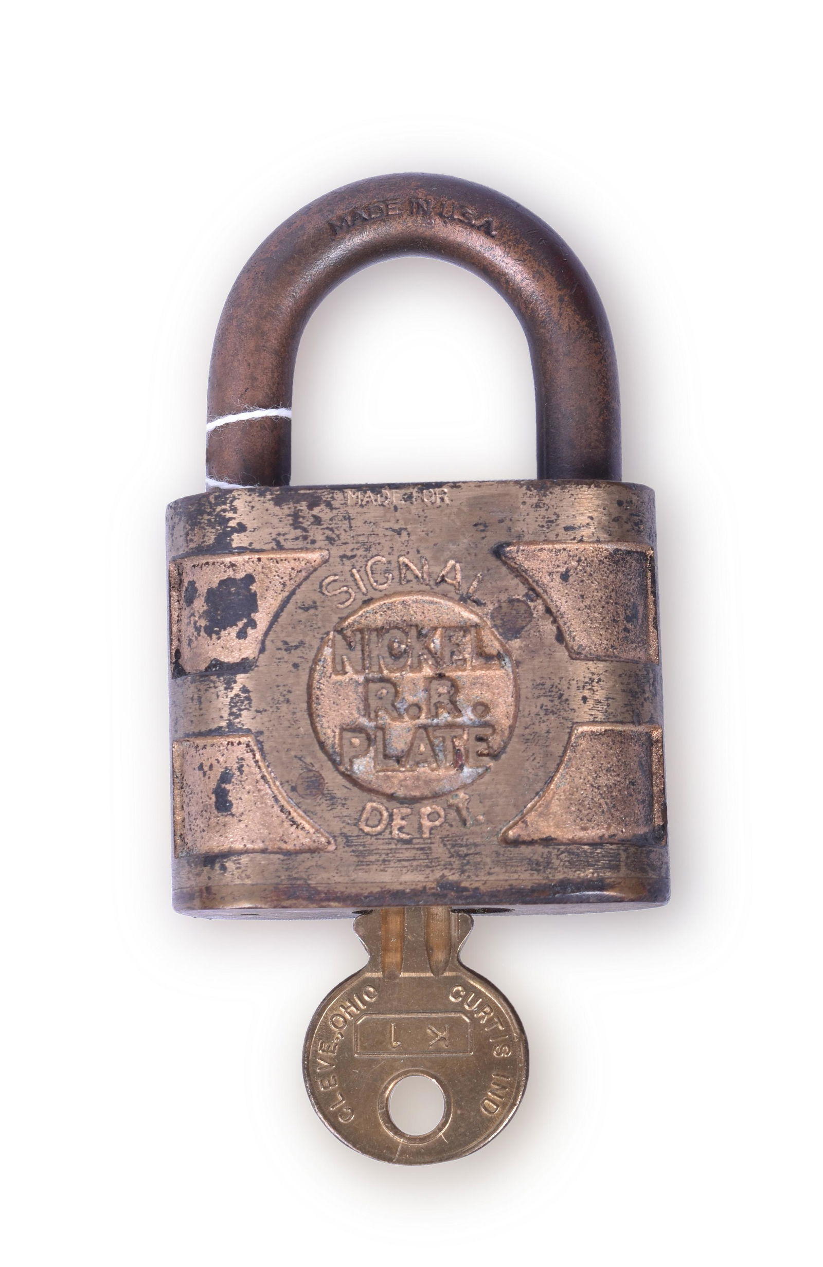 Yale Nickel Plate Railroad Signal Department Brass (1 of 1)