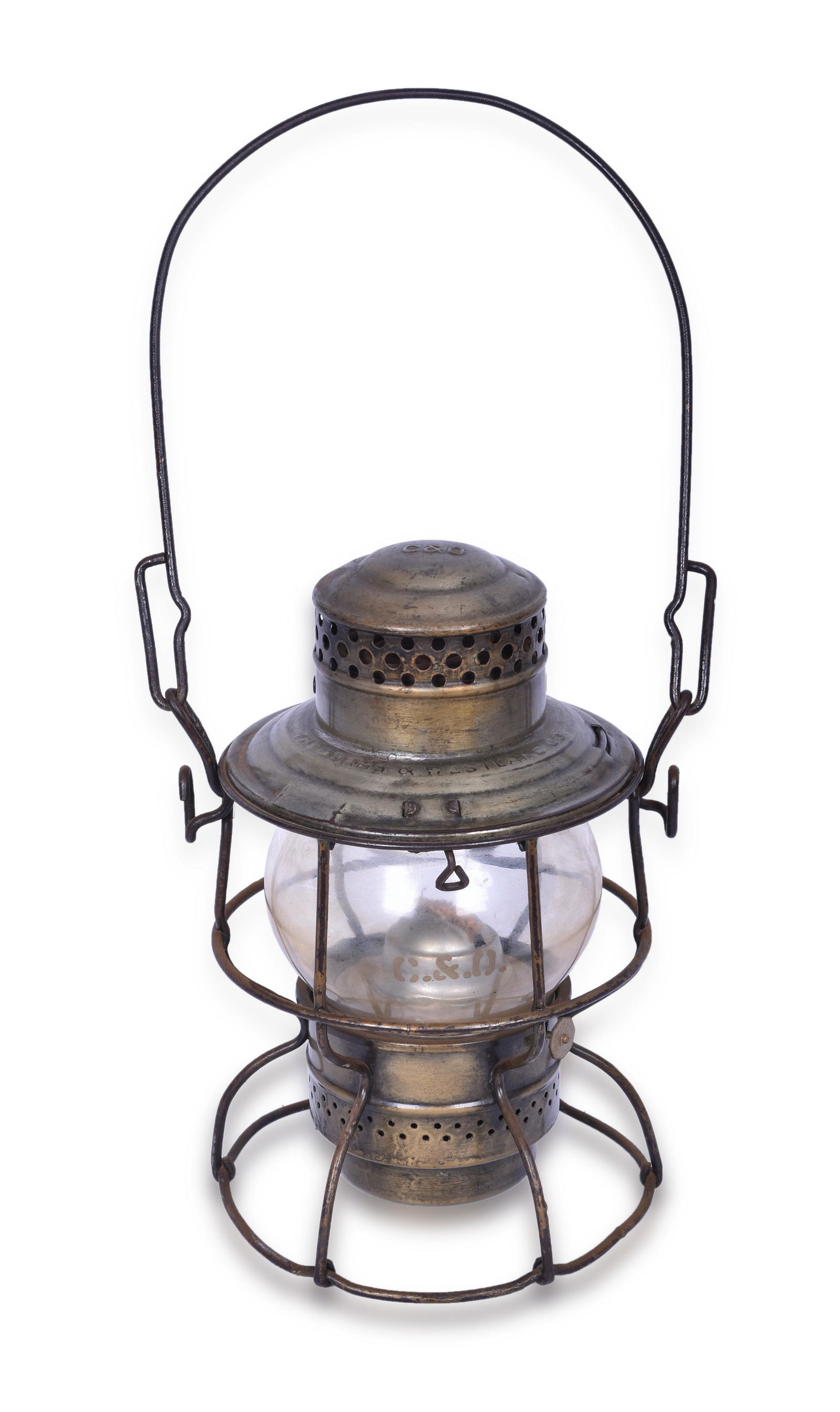 Adlake No. 250 Kero Chesapeake and Ohio Lantern w/ (1 of 5)