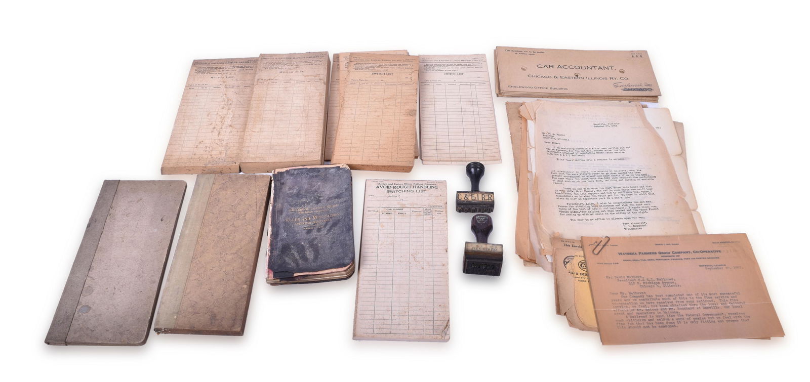 Chicago & Eastern Illinois Railroad Rubber Station (1 of 7)