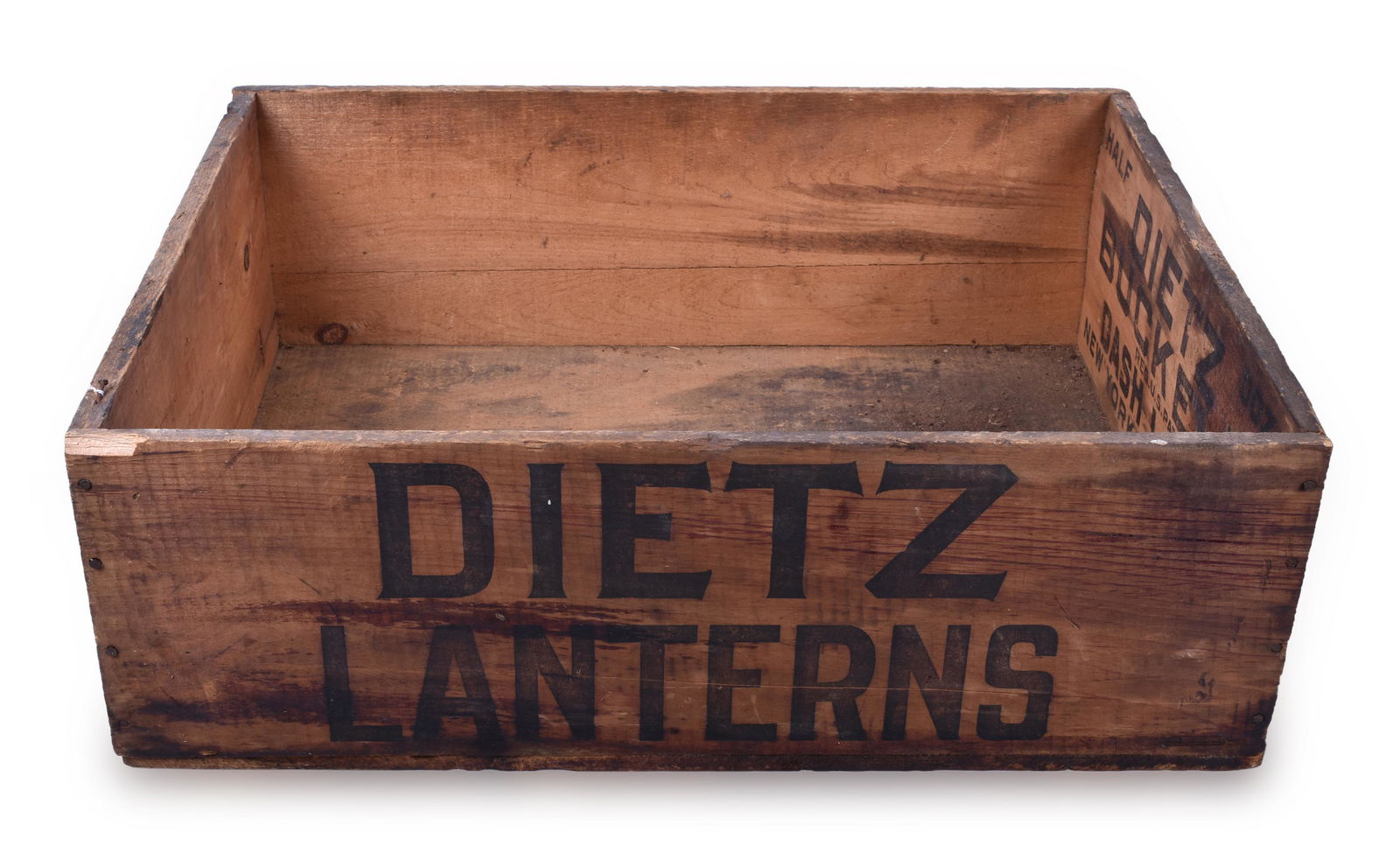 Dietz Roadster Wagon Wooden Shipping Crate (1 of 3)