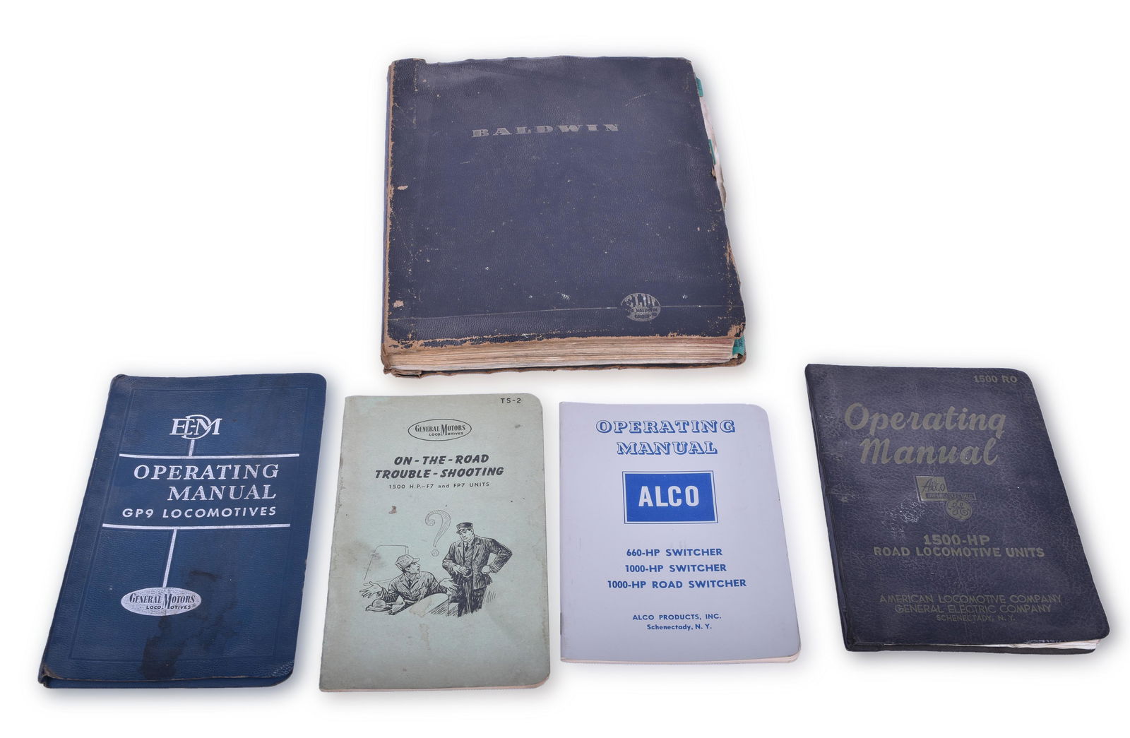 Five Locomotive Operating / Maintenance Manuals - (1 of 3)