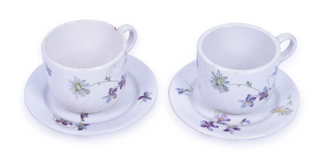 Four Pieces of CB&Q / Burlington Marked Violets & (1 of 10)