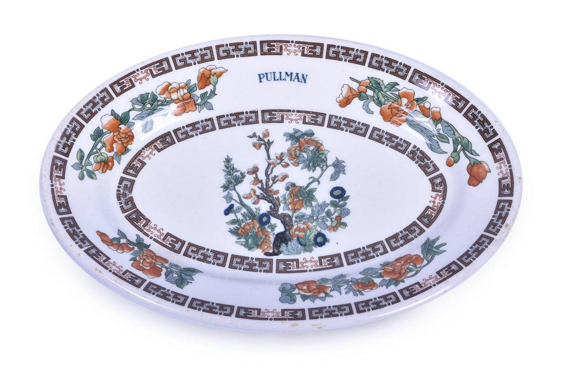 Buffalo China Pullman 8 3/8" Indian Tree Oval Platter (1 of 5)
