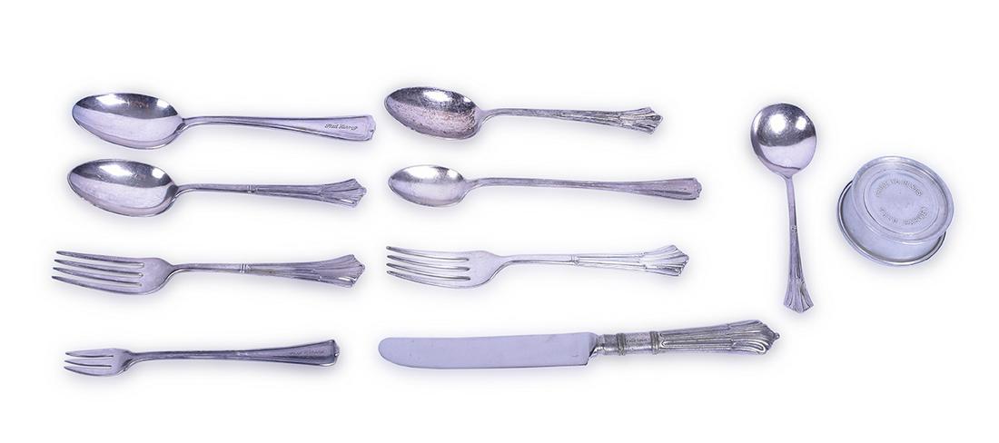 Nine Pieces of Fred Harvey Silverware and Collapsible (1 of 4)