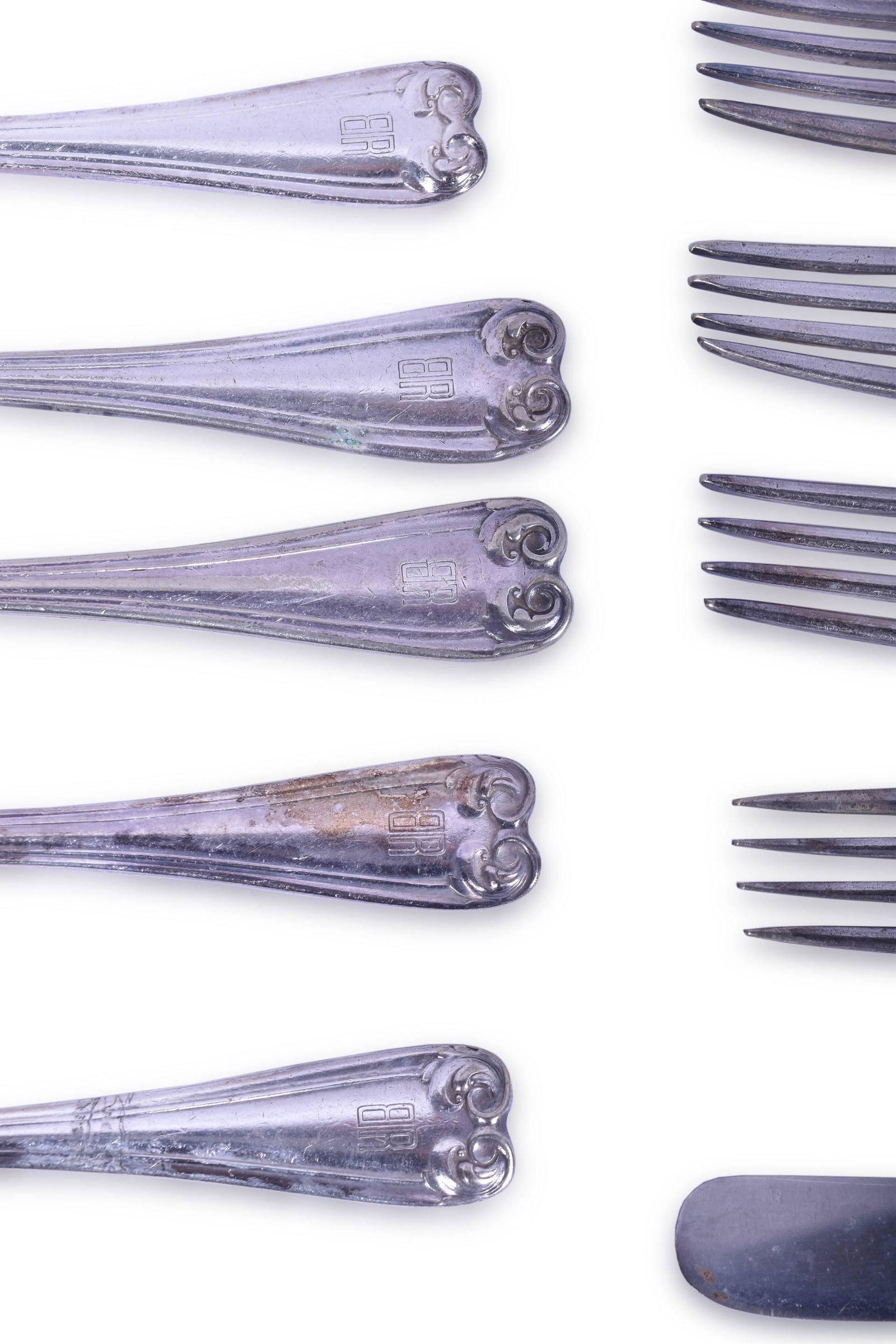 Thirty One Pieces of Burlington Route Reed and Barton (1 of 3)