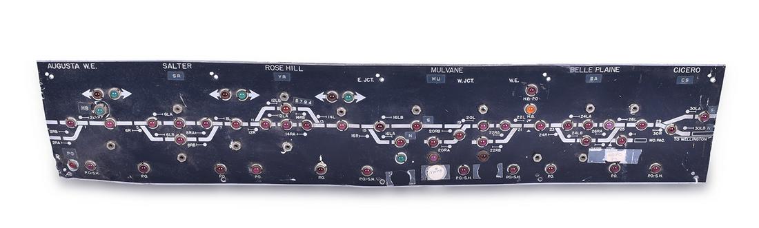 CTC Model Board Indicator Light Panel - Augusta Kansas (1 of 2)