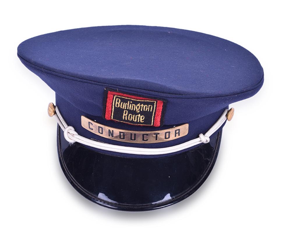 Burlington Route / CB&Q Conductors Cap - Carlson & (1 of 4)
