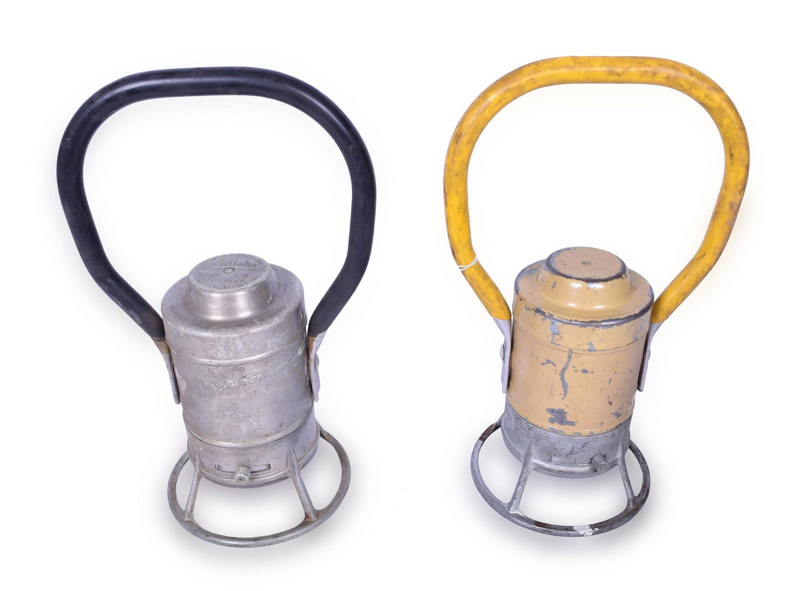 Pair of Adlake Battery Powered Railroad Hand Lanterns - (1 of 4)