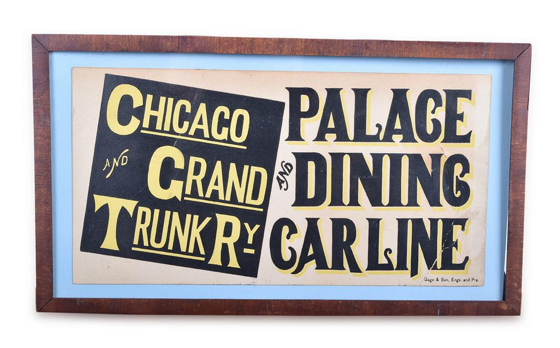 Chicago and Grand Trunk Railway Palace and Dining Car (1 of 2)