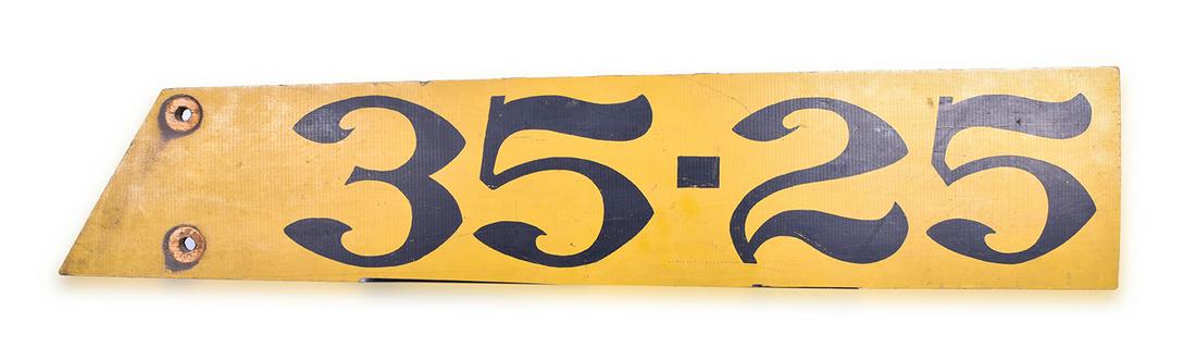 Illinois Terminal Railroad Wooden Angled Speed (1 of 2)